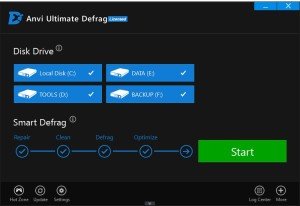 Anvi Ultimate Defrag v1.0 Pro