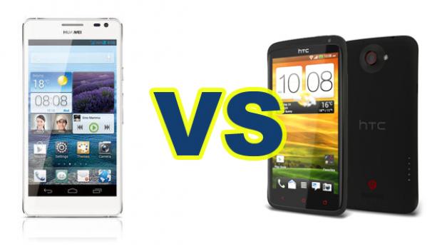 Huawei Ascend D2 And HTC One X+