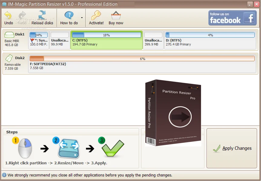 Partition Resizer Pro